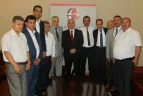 TAŞPıNAR - Türk-İş'in Sendika Başkanları Vali Tuna'yı Ziyaret Etti