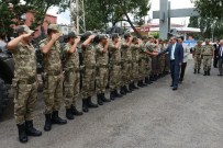 Vali Deniz, Göle'de Ziyaretlerde Bulundu