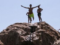 Antalya'da yüksek sıcaklık bunalttı