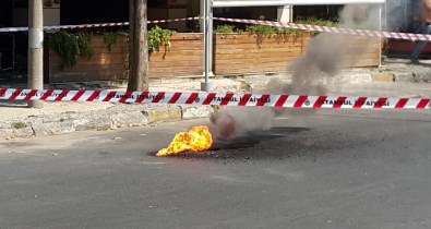 Beşiktaş'ta Yer Altından Püsküren Alevler Korkuttu