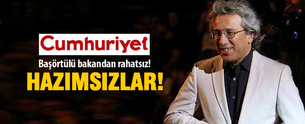 Cumhuriyet gazetesinin baş örtüsü hazımsızlığı