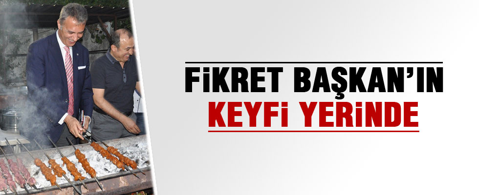 Fikret Orman mangal başında