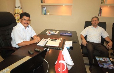 Oda Başkanı Doğan'dan İlçe Tarım Müdürü Eroğlu'na Ziyaret