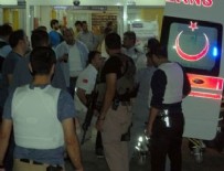 Hastane önünde nöbet tutan polislere hain saldırı