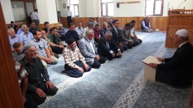 Vali Kamçı Doğanşehir Elmalı Mahallesi'nde Cami Açılışına Katıldı