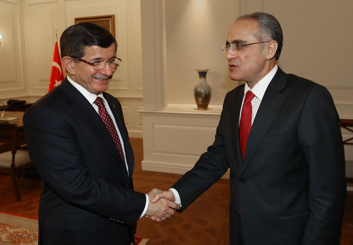 Başbakan Davutoğlu, bazı bakanları kabul etti