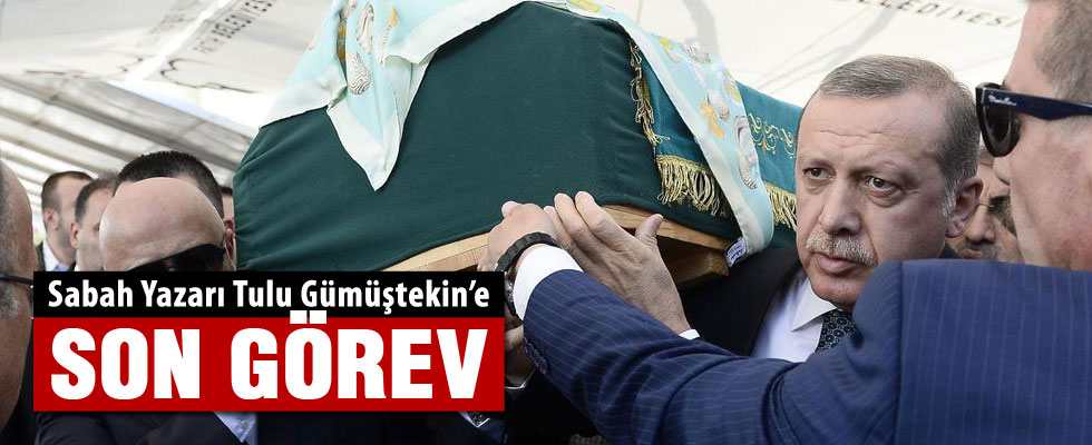 Cenaze törenine Cumhurbaşkanı Erdoğan da katıldı