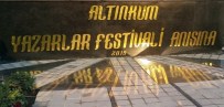 ALTıNKUM - Didim Yazarlar Festivali Heykelle Ölümsüzleşti