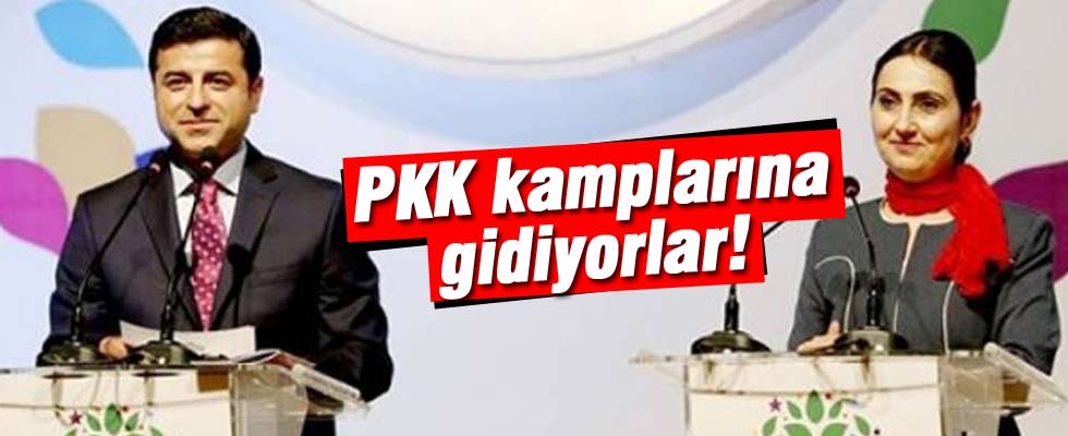 HDP'liler PKK kampına gidiyor