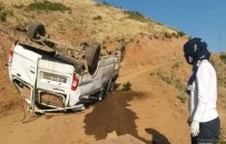 Minibüs Şarampole Yuvarlandı Açıklaması 2 Ölü, 8 Yaralı