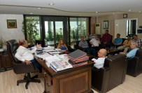 HASAN ARSLAN - Muhtarlardan Başkan Arslan'a Ziyaret