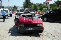 ABDULLAH KARAMAN - Osmaniye'de Otomobil İle Kamyonet Çarpıştı Açıklaması 2 Yaralı