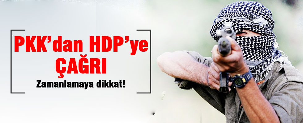 PKK'dan HDP'ye 'Çekilme' çağrısı