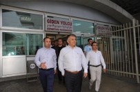 MEHMET ALI ÖZTÜRK - Vali Cirit'ten Sarp Sınır Kapısı'nda İnceleme