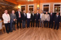 Başkan Cahan'dan Vali Seddar Yavuz'a Veda Yemeği