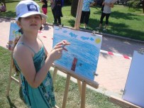 RESİM YARIŞMASI - Mavi Bayraklı Plajlarda Resim Yarışması
