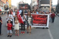 AHMET DEMIRCI - Zonguldak'ta Teröre Lanet Yürüyüşü