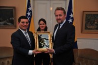 BAKİR İZZETBEGOVİÇ - Akdeniz Belediyeler Birliği Başkanı Tütüncü'den İzzetbegoviç'e Ziyaret