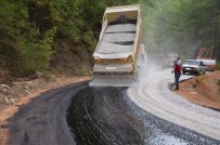 Alanya'da Dim Vadisi Grup Yolu Asfaltlandı