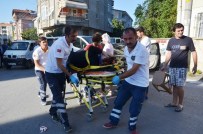 Bafra'da Kaza Açıklaması 2 Yaralı