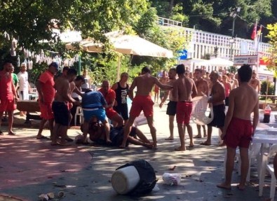 Donla Denize Girme Kavgası Açıklaması 1 Yaralı