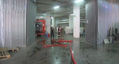 Giyimkent'te korkutan yangın