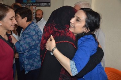 HDP Ve DBP Heyeti Yüksekova'da