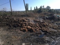 Hisarcık'ta Arazi Yangını