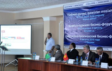 Bişkek'te Kırgızistan-Türkmenistan İş Forumu Düzenlendi