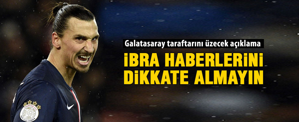 Galatasaray'dan Zlatan İbrahimovic açıklaması