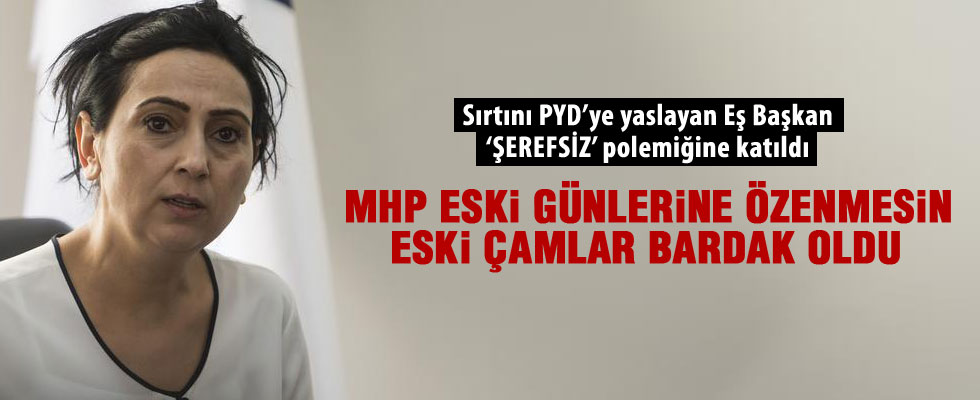 HDP Eş Genel Başkanı Yüksekdağ'dan Bahçeli'ye yanıt