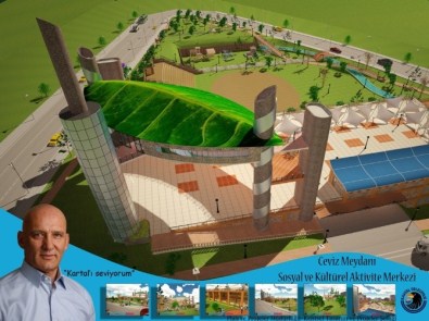 Kartal Ceviz Meydanı İçin Çalışmalar Başladı