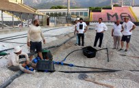 MEHMET ARAÇ - Manisa 19 Mayıs Stadı'nda Zemin Çalışmaları