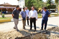 ALT YAPI ÇALIŞMASI - Erbaa'da Alt Yapı Çalışması