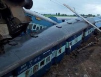 VARANASI - Hindistan'da iki tren raydan çıktı: 27 ölü