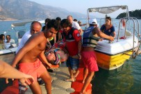 KELEBEKLER VADİSİ - Kayalıklara Düşen Tatilci Kurtarıldı