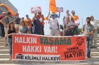 KALENDER - Kilimli'de Termik Santral Protestosu