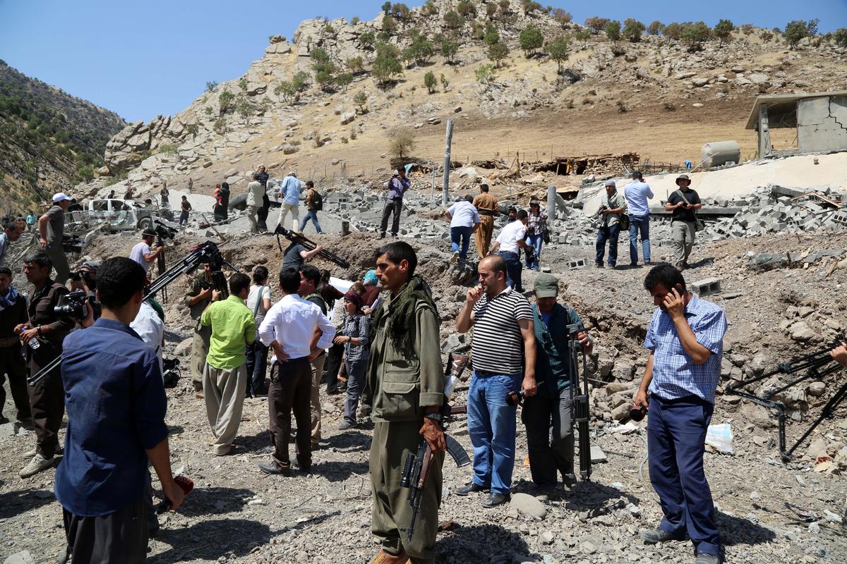 HDP Heyetinin Kuzey Irak ziyareti