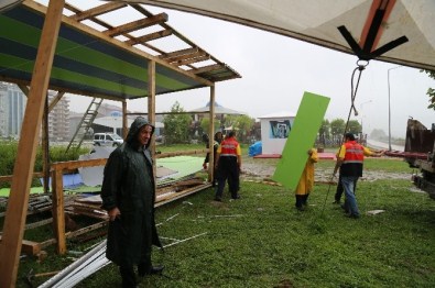 Belediye Korsan Tezgahları Temizledi
