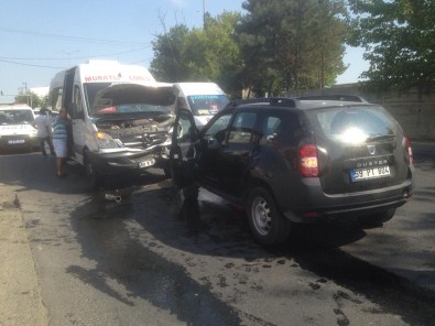 Çorlu'da Trafik Kazası Açıklaması 5 Yaralı
