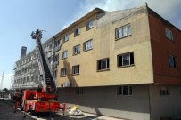 Erzurum'da Fabrika Yangını