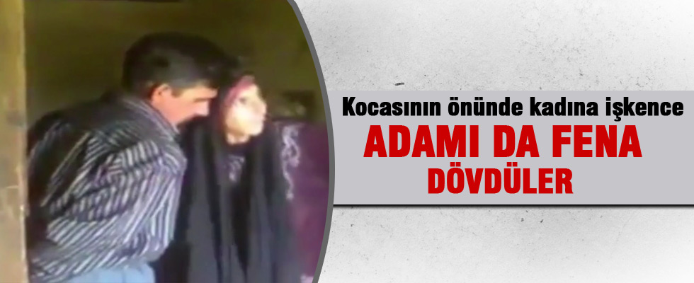 Esad'ın askeri kadın ve kocasına işkence yaptı