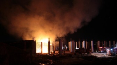 Eskişehir'de Fabrika Yangını