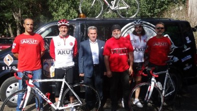 Fay Hattında Bin 500 Kilometre Pedal Çevirecekler