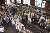 AHMET DEMIRCI - GMİS Yönetimi, Kozlu'da Madenciyi Ziyaret Etti