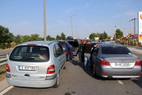 TRAFİK ÇİLESİ - Kapıkule'de Gurbetçilerin Dönüş Yoğunluğu