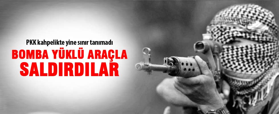 Karakola bomba yüklü araçla saldırı !