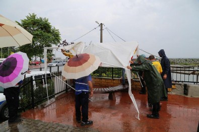 Rize Sahilinde Zabıta Operasyonu