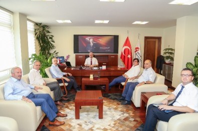 Satso'dan Vergi Dairesi Başkanı'na Hayırlı Olsun Ziyareti