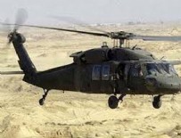 TACİZ ATEŞİ - Teröristler askeri helikoptere saldırdı